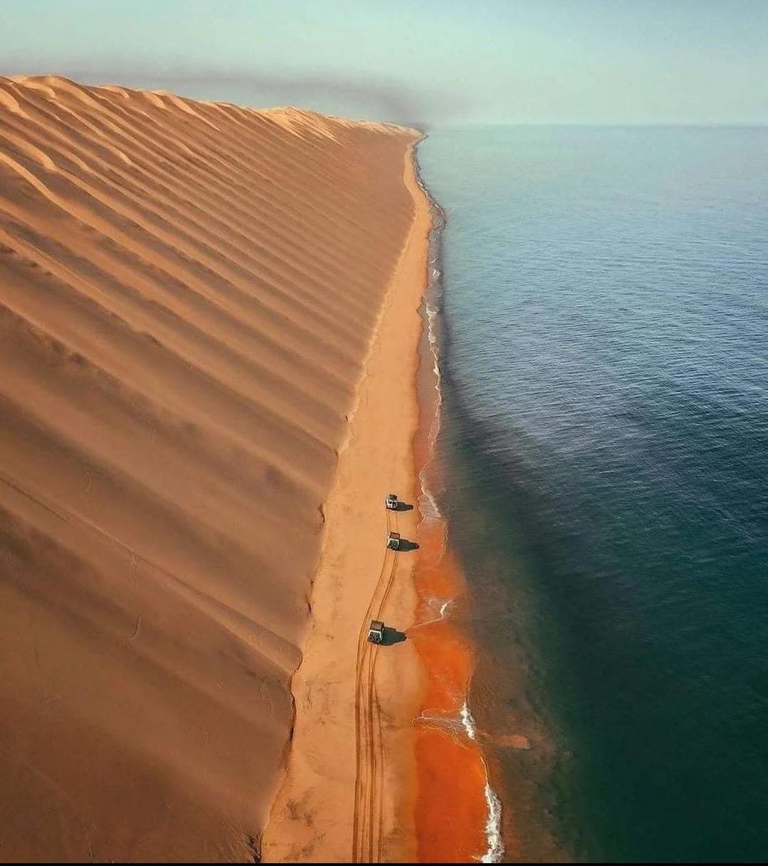 砂漠と海が出会う場所、ナミビア