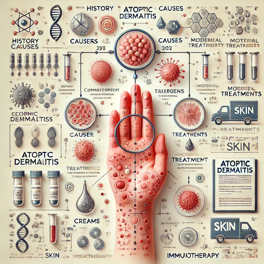 アトピー性皮膚炎：その歴史、原因、治療法と完治への道のり