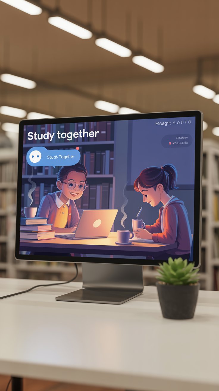 a-digital-illustration-of-a-friendly-cha_6ZYX6INiTriA1FYYuONiLA_Ucb1-BIsQg2meUWkHQAfLw ChatGPT新機能「Study Together」開始