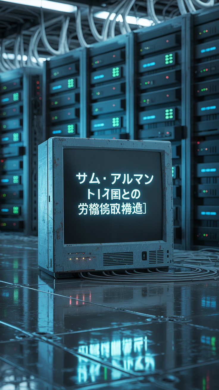 a-digital-painting-depicting-a-solitary-_qhKPlpCQQB-p1iPTNBCBBg_cek-uJkYREqLPSsJ3Q7tjw サム・アルトマンとAI帝国の「労働搾取」構造──OpenAIと現代AI産業の実態 開始