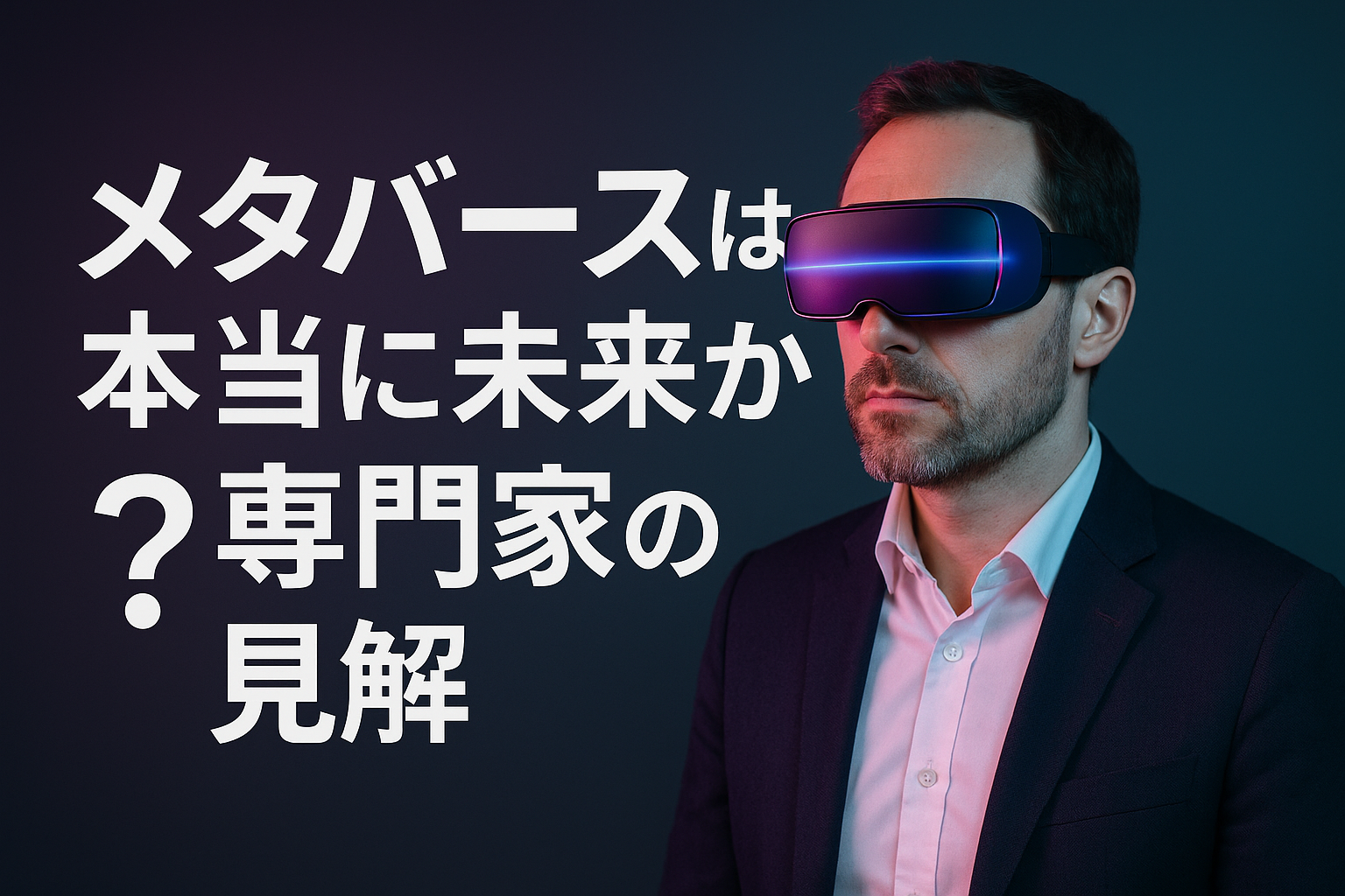 20250810_1257_メタバースの未来_simple_compose_01k291xkjzft8byjgcn7687dr5 メタバースは本当に未来か?専門家の見解