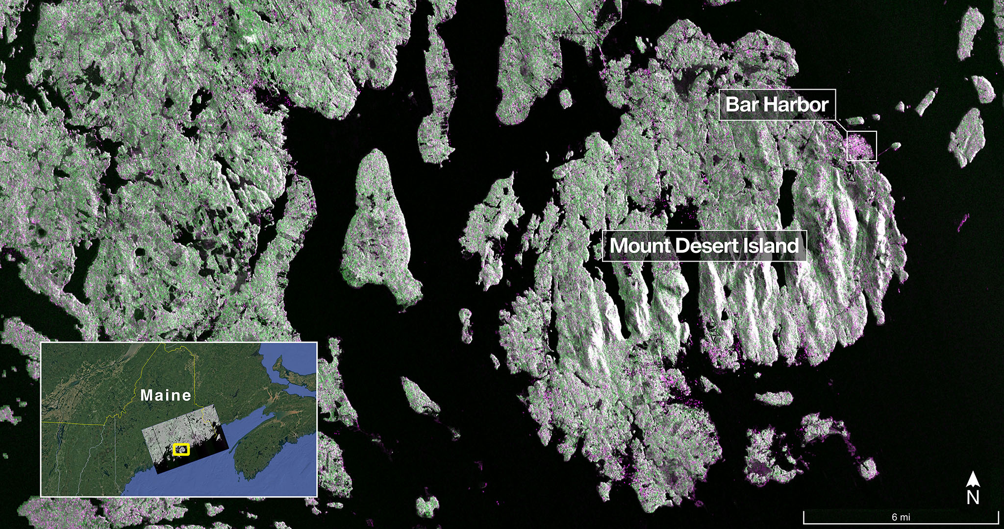 NASA・ISRO共同衛星「NISAR」、地球表面の初レーダー画像を公開