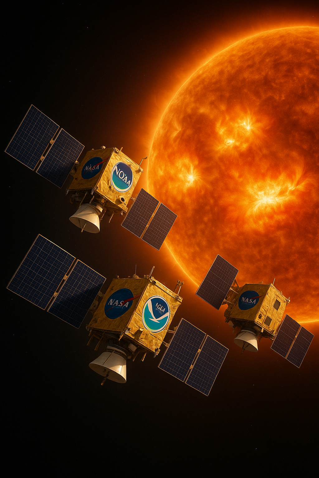 NASAとNOAA、太陽の影響を調べる3機の衛星を打ち上げ