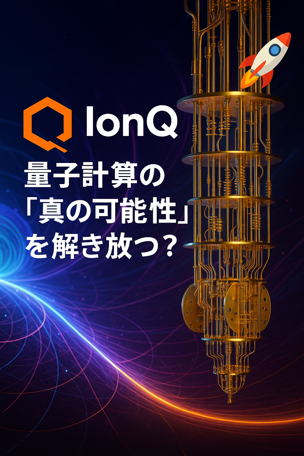 20251028_1404_量子計算の未来_simple_compose_01k8mk5gv1fknv980pv3mmc79v 🚀 IonQ、量子計算の「真の可能性」を解き放つ? コンテンツ開始
