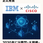 まとめ記事｜IBM × Cisco「量子インターネット」構想を正式発表：2030年に分散型・大規模・耐故障量子コンピュータを接続へ