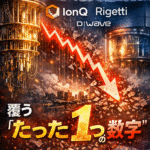 量子コンピューティング株は2026年にバブル崩壊か― IonQ・Rigetti・D-Waveを覆う“たった1つの数字”