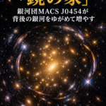 ウェッブ望遠鏡が捉えた「鏡の家」 銀河団MACS J0454が背後の銀河をゆがめて増やす
