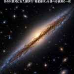 ハッブル望遠鏡、横から見た渦巻銀河NGC 1827を撮影 天の川銀河に似た銀河の「衛星銀河」を調べる観測の一枚