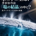 エンケラドスの氷の下の生命、手がかりは「塩の結晶」の中に? 英ダイヤモンド光源の実験