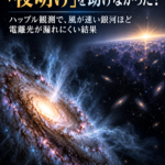 超新星の風は宇宙の「夜明け」を助けなかった? ハッブル観測で、風が速い銀河ほど電離光が漏れにくい結果