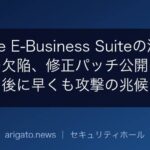 Oracle E-Business Suiteの深刻な認証の欠陥、修正パッチ公開の数日後に早くも攻撃の兆候